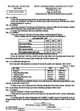 Đề thi chọn học sinh giỏi tỉnh Bắc Ninh lớp 12 THPT năm học 2013 - 2014 môn thi Địa lí